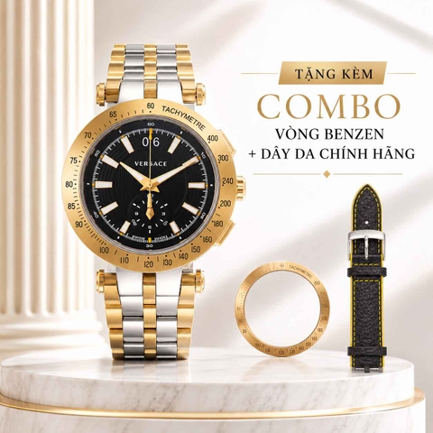 Đồng Hồ Nam Versace Chính Hãng – Thiết Kế Sang Trọng, Đẳng Cấp Ý | JapanSport VS1-VAH020016