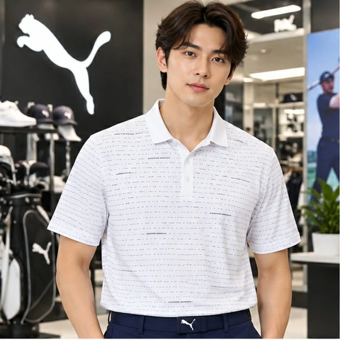 Áo Polo Puma chính hãng - Volition Morse - Màu trắng | JapanSport 635575-02