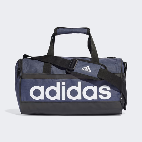Túi Trống Adidas Chính Hãng - Linear Essentials Ultra-Small Duffel Bag - Màu Xanh | JapanSport HR5346