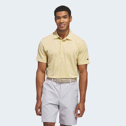 Áo Polo Adidas Nam Chính Hãng - ULTIMATE365+ GO-TO PRINT POLO - Màu  Semi Ice Tangerine| JapanSport KF0110