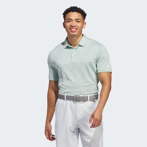 Áo Polo Golf Adidas Nam Chính Hãng - Ultimate365 Jacquard - Màu Xanh | JapanSport IQ2948