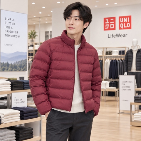 Áo Khoác Lông Vũ Nữ Uniqlo Chính hãng - Ultra Light Down Jacket - 17 RED  | JapanSport 450310