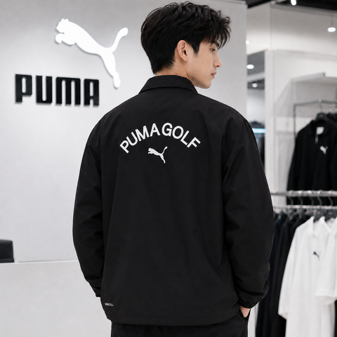 Áo Khoác Puma Nam Chính Hãng -  PUMA PC Stretch Coach Jacket - Màu Đen | JapanSport  630311-01