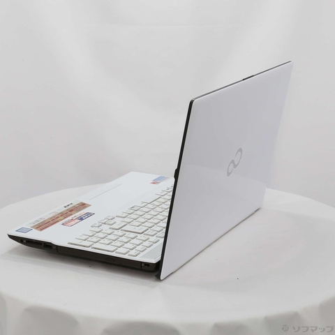 【Đã qua sử dụng】Fujitsu LIFEBOOK AH53/D3 Core i7-8565U | 8GB | SSD 512GB + HDD 1TB 15.6” Full HD - Màu trắng | JapanSport