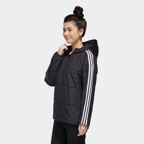 Áo khoác nữ Adidas Chính hãng - MUST HAVES 3-STRIPES WARM - Đen | JapanSport GF6933