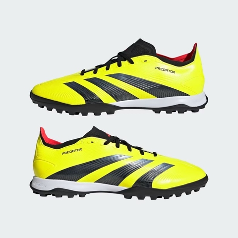 Giày Bóng Đá Adidas Chính Hãng - Turf Predator 24 League Low - Màu Vàng | JapanSport IE2612