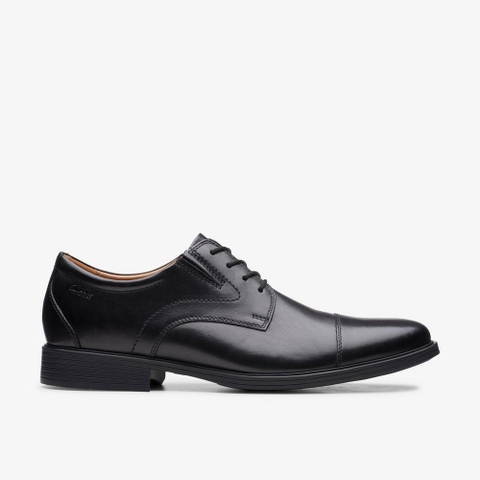 Giày Clark Nam Chính Hãng - Whiddon Pace Oxford - Đen | JapanSport 261-52909