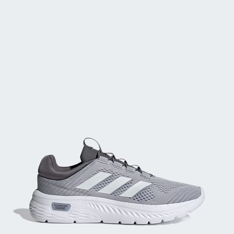 Giày chạy nam Adidas Chính hãng - GIÀY DÂY CHUN CLOUDFOAM COMFY - Xám  | JapanSport IH6021