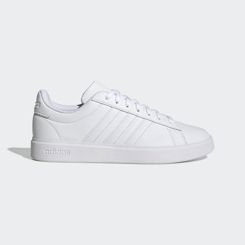 Giày Adidas Nam Chính Hãng - Grand Court Cloudfoam Comfort - Trắng | JapanSport GW9197