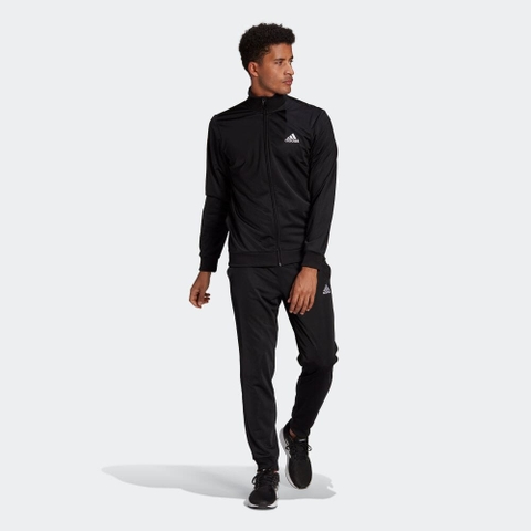 Bộ Thể Thao Adidas Nam Chính Hãng - M ESS SL Tracksuit - Đen | JapanSport GK9656