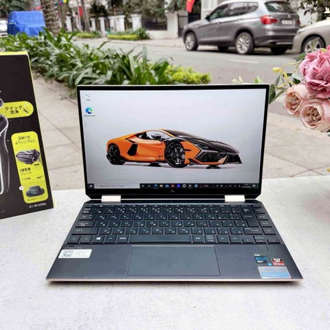 【Đã qua sử dụng】HP Spectre x360 14 inch FHD 2021 Core i7-1165G7 2.8 GHz | 16GB | SSD 512GB - Màu xanh | JapanSport