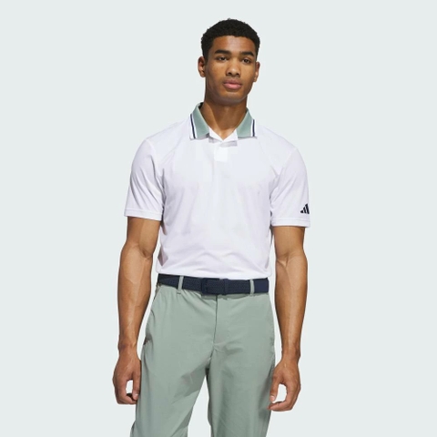Áo Polo Adidas Nam Chính Hãng - Áo Polo Twistknit Beyond - Màu Trắng | JapanSport IM7864