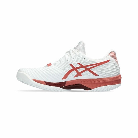 Giày Tennis Asics Nữ Chính hãng - SOLUTION SPEED FF 2 - Màu Trắng/Hồng | JapanSport 1042A135-105