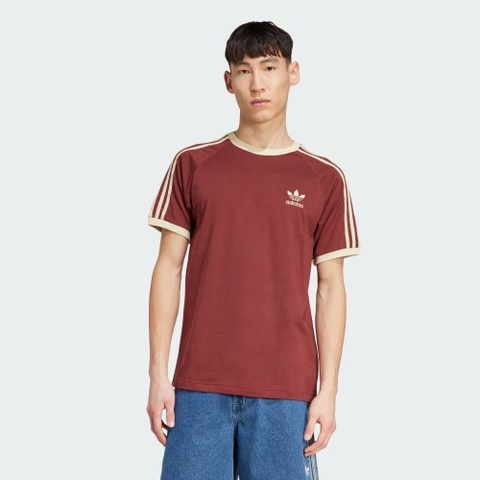 Áo Phông Adidas Chính Hãng - Adicolor Classic Three-Stripes T-Shirt - Màu Đỏ | JapanSport KC4713