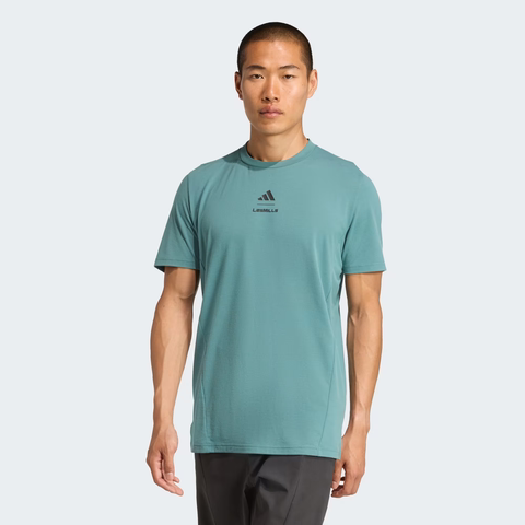Áo Phông Adidas Nam Chính Hãng - Les Mills Graphic T-Shirt - Màu Xanh  | JapanSport KD4345