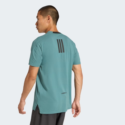 Áo Phông Adidas Nam Chính Hãng - Les Mills Graphic T-Shirt - Màu Xanh  | JapanSport KD4345