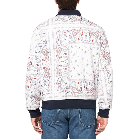 Áo Khoác Levi's Chính Hãng - Diamond Quilted Bomber Jacket - Màu trắng | JapanSport LM2MP433