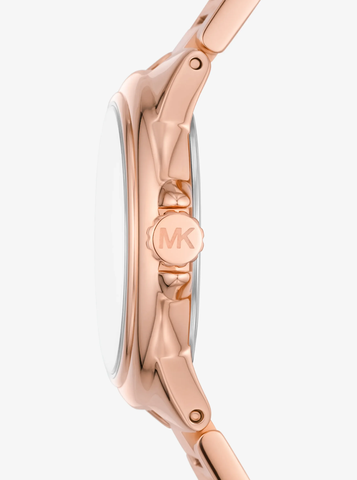 Đồng Hồ Michael Kors Nữ Chính hãng - Mini Camille 33mm Rose Gold Sang Trọng | JapanSport MK7256