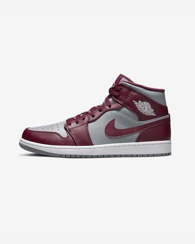 Giày Nike Nam Chính Hãng - Air Jordan 1 High Mid 'Team Red' | JapanSport DQ8426-615