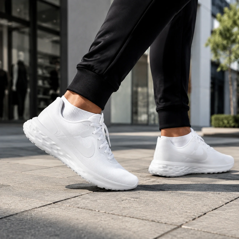 Giày Nike Nam Chính Hãng - Revolution 6 Next Nature - Trắng | JapanSport DC3728-102