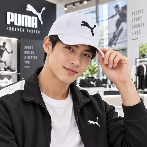 Mũ Puma Nam Nữ Chính Hãng - Ess Cap - Trắng | JapanSport 052919-02