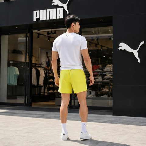 Quần Short Puma Nam Chính Hãng - Swim Men - Màu Vàng | JapanSport 907660-31