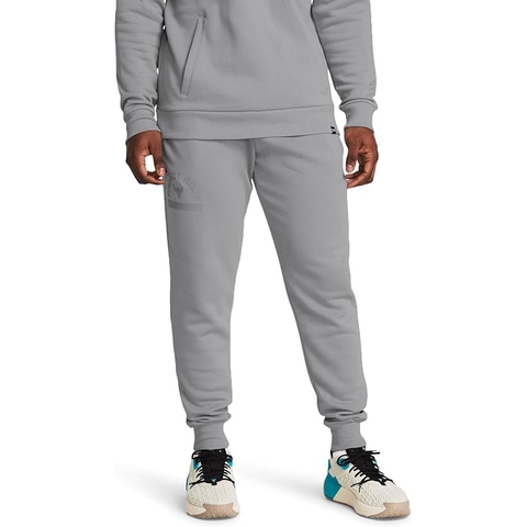 Quần Dài Under Armour Chính Hãng - Fleece Rival - Màu Xám | JapanSport 1385936-011