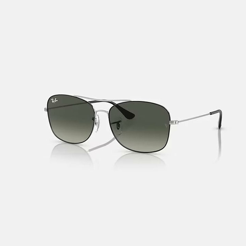 Kính RayBan Chính hãng - Sunglasses in Black On Silver and Grey Gradient RB3799 914471 57-15 - 57mm | JapanSport