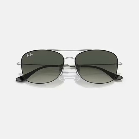 Kính RayBan Chính hãng - Sunglasses in Black On Silver and Grey Gradient RB3799 914471 57-15 - 57mm | JapanSport