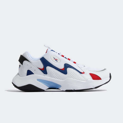 Giày Chạy Reebok Nam Chính Hãng - Royal Turbo Impulse EVO Shoes - Màu Trắng/Xanh/Đỏ | JapanSport FU7192