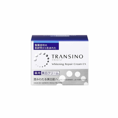 Kem dưỡng trắng da Transino Whitening Repair Cream EX  (35 g) - Màu Trắng | JapanSport