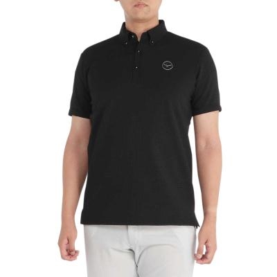 Áo Polo Mizuno Chính Hãng - Jacquard Logo Shirt - Màu Đen | JapanSport E2MAB023-09