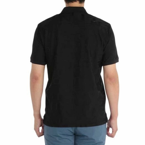 Áo Polo Mizuno Chính Hãng - Jacquard Logo Shirt - Màu Đen | JapanSport E2MAB023-09