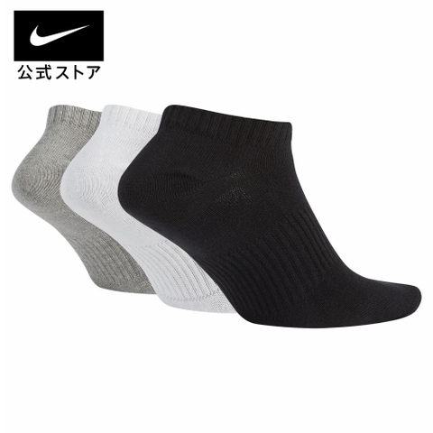 Tất Nike Chính Hãng - Lightweight No-Show Socks (3 đôi) - 3 màu | JapanSport SX4705-901
