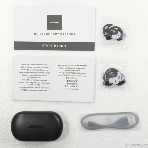 【Đã qua sử dụng】Tai nghe Bose chính hãng - QuietComfort Earbuds - Đen | JapanSport