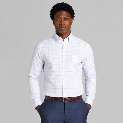 Áo sơ mi Tommy Hilfiger Chính hãng -Dress Shirt Regular Fit Essentials - Màu trắng | JapanSport 24N2231750
