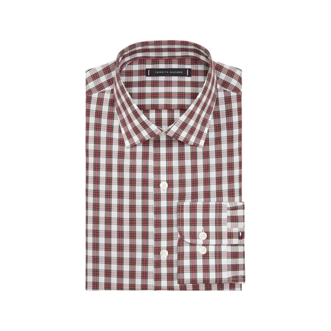 Áo sơ mi Tommy Hilfiger Chính hãng - Dress Shirt Slim Fit Essentials - Màu trắng | JapanSport 24N2317640