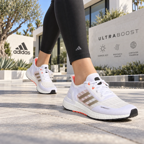 Giày chạy Adidas Chính Hãng - Ultraboost PB Summer RDY - Trắng | JapanSport EH1208