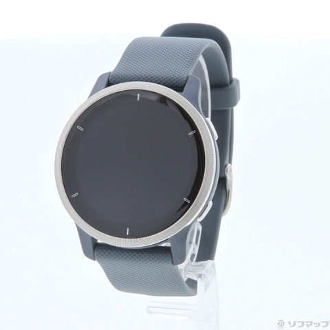 【Đã qua sử dụng】Đồng Hồ Garmin Chính Hãng - Venu 2 Granite Blue/Silver - Nam | JapanSport