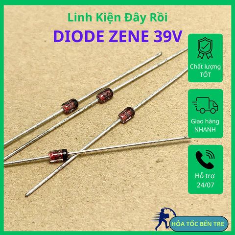 10 cái diode zener 1W 2V7 3V 3V3 3V6 3V9 4V3 4V7 5V1 5V6 6V2 6V8 8V2 9V1 15V 16V 18V 24V 30V 39V 51V