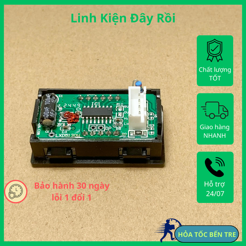 Đồng hồ hiện thị máy hàn LXD5130-5V/999 LXD5130W 45x25mm rắc 4 chân