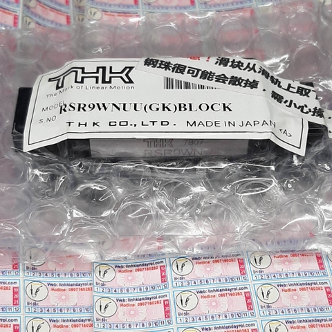 Bạc đạn thanh trượt con trượt máy may lập trình JUKI AMS 210EN THK RSR 9WN RSR9WN RSR9WNUU