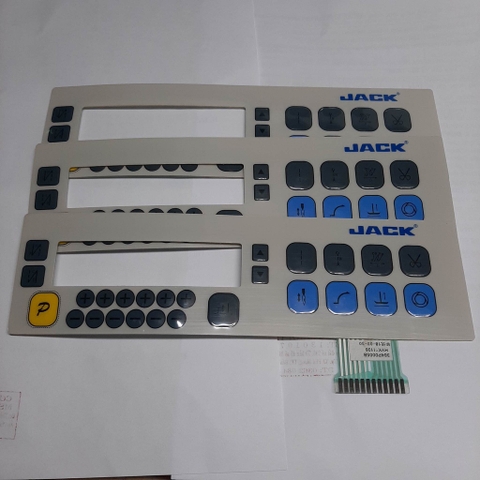 Miếng dán bàn phim màn hình máy may 1 kim Trung Quốc JACK