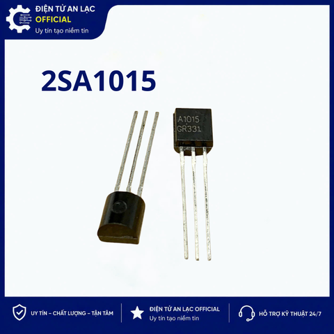 10 cái 2SA1015 A1015 Transistor 50V 0.15A kênh PNP TO-92