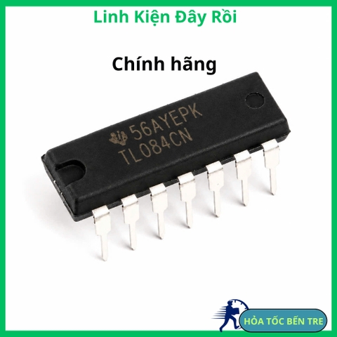 TL084 TL084CN IC KHUẾCH ĐẠI THUẬT TOÁN DIP-14 chính hãng
