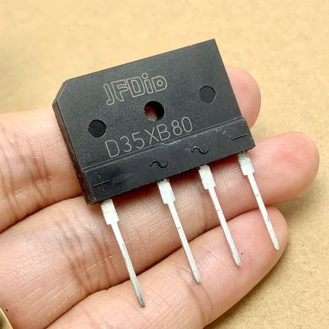 2 cái D35XB80 DIODE cầu chỉnh lưu 35A 800V DIP-4