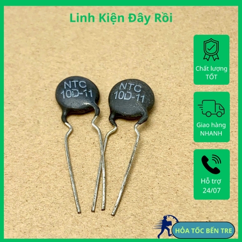 10 cái điện trở nhiệt NTC 10D-11 10D11