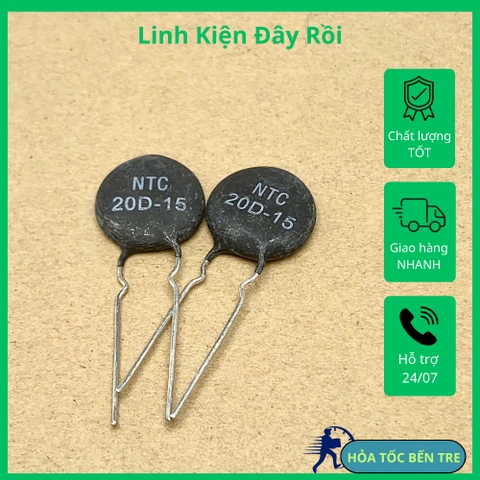 10 cái điện trở nhiệt NTC 20D-15 20D15