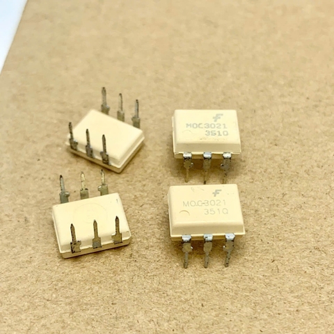 2 cái MOC3021 OPTO quang MOC3021 DIP-6 chính hãng