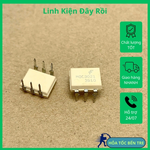 2 cái MOC3021 OPTO quang MOC3021 DIP-6 chính hãng